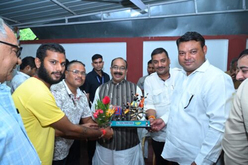 उपमुख्यमंत्री अरुण साव मंत्री खेल व युवा कल्याण विभाग छत्तीसगढ़ ने 29 अगस्त खेल दिवस के दिन बिलासपुर में आयोजित