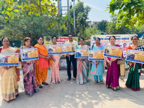 लायंस क्लब वसुंधरा ने सड़क सुरक्षा अभियान के अंतर्गत निकाली रैली