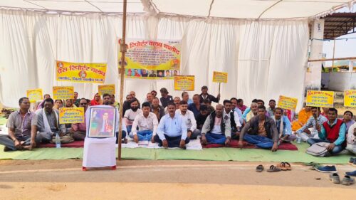 छत्तीसगढ़ में पहली बार युक्ति करण नीति भ्रष्टाचार के खिलाफ प्रेस रिपोर्टर क्लब की मौन विरोध रैली”