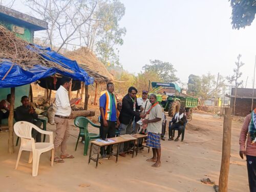 कोटा विधानसभा के ग्राम अंबामुड़ा में एनसीपी का जनसंवाद कार्यक्रम आयोजित