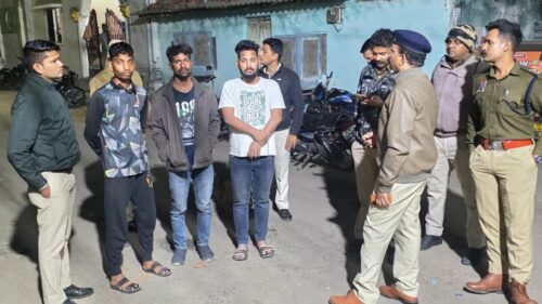 बिलासपुर में व्यापक रात्रि कांबिंग गश्त 126 वारंटी और 11 फरार आरोपी गिरफ्तार