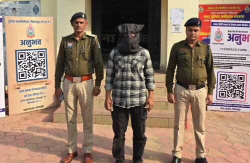 राजकिशोर नगर लूट कांड का पर्दाफाश 24 घंटे में 5 आरोपी गिरफ्तार, करोड़ों के जेवर बरामद