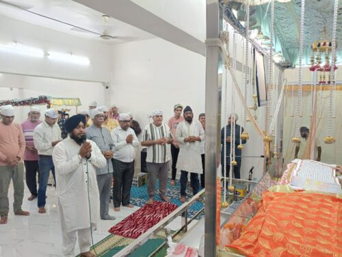 संत माता अद्दी अम्मा की मासिक वर्सी हर्षोल्लाह से मनाई गई झूलेलाल साई जी की महा आरती भी की गई