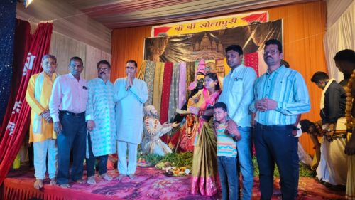 श्री श्री सोलापुरी माता पूजा समिति सिरगिट्टी बिलासपुर द्वारा आयोजित भव्य पूजा महोत्सव