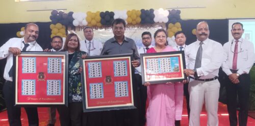 जैन इंटरनेशनल स्कूल का 22वां स्थापना दिवस धूमधाम से संपन्न, डाक टिकट का हुआ विमोचन