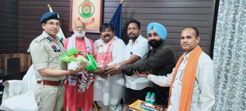 प्रेस रिपोर्टर क्लब ने दूसरी बार डीआईजी शशि मोहन सिंह का किया सम्मान, जनहित कार्यों की सराहना