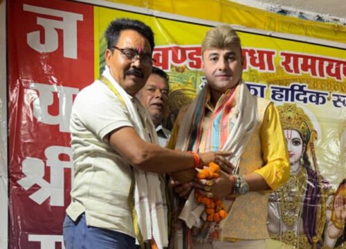 श्री राम भारत के संस्कृती में व्याप्त भारत के प्राण हैं- त्रिलोक चंद्र श्रीवास(, रानीगांव में अखंड नवधा रामायण का आयोजन)