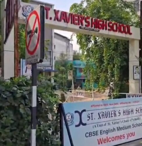 St. Xavier’s High School द्वारा कथित अवैध कब्जा मामले में NSUI का निगम प्रशासन पर बड़ा सवाल