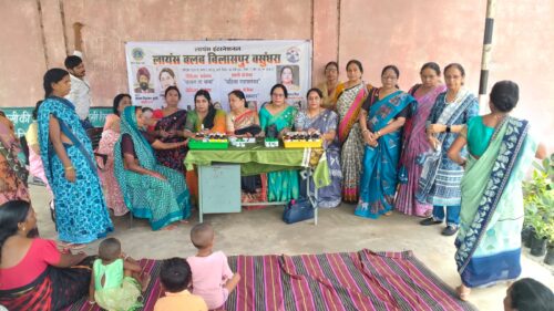 लायंस क्लब बिलासपुर वसुंधरा ने स्वास्थ्य शिविर के साथ की हंगर सेवा