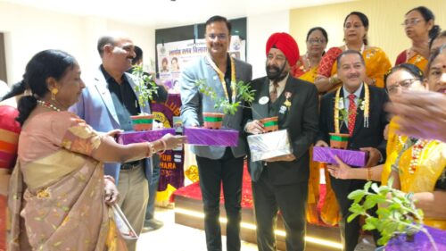 लायंस क्लब बिलासपुर वसुंधरा ने किया अध्यक्षीय एवं क्लब पदाधिकारी का सम्मान समारोह