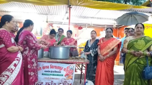 लायंस क्लब बिलासपुर वसुंधरा से लायन चांदनी सक्सेना जी ने कराया विशाल भंडारे का आयोजन